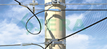 What is a drop wire clamp?